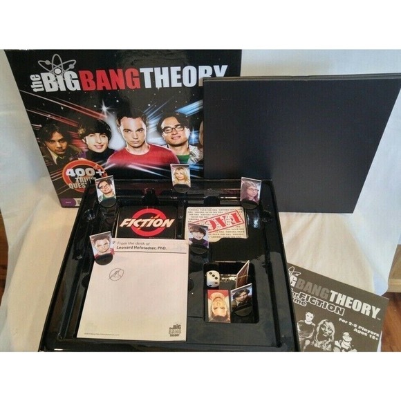Big Bang Theory Game Trivia Fact or Fiction Open Box Complete - Picture 3 of 3